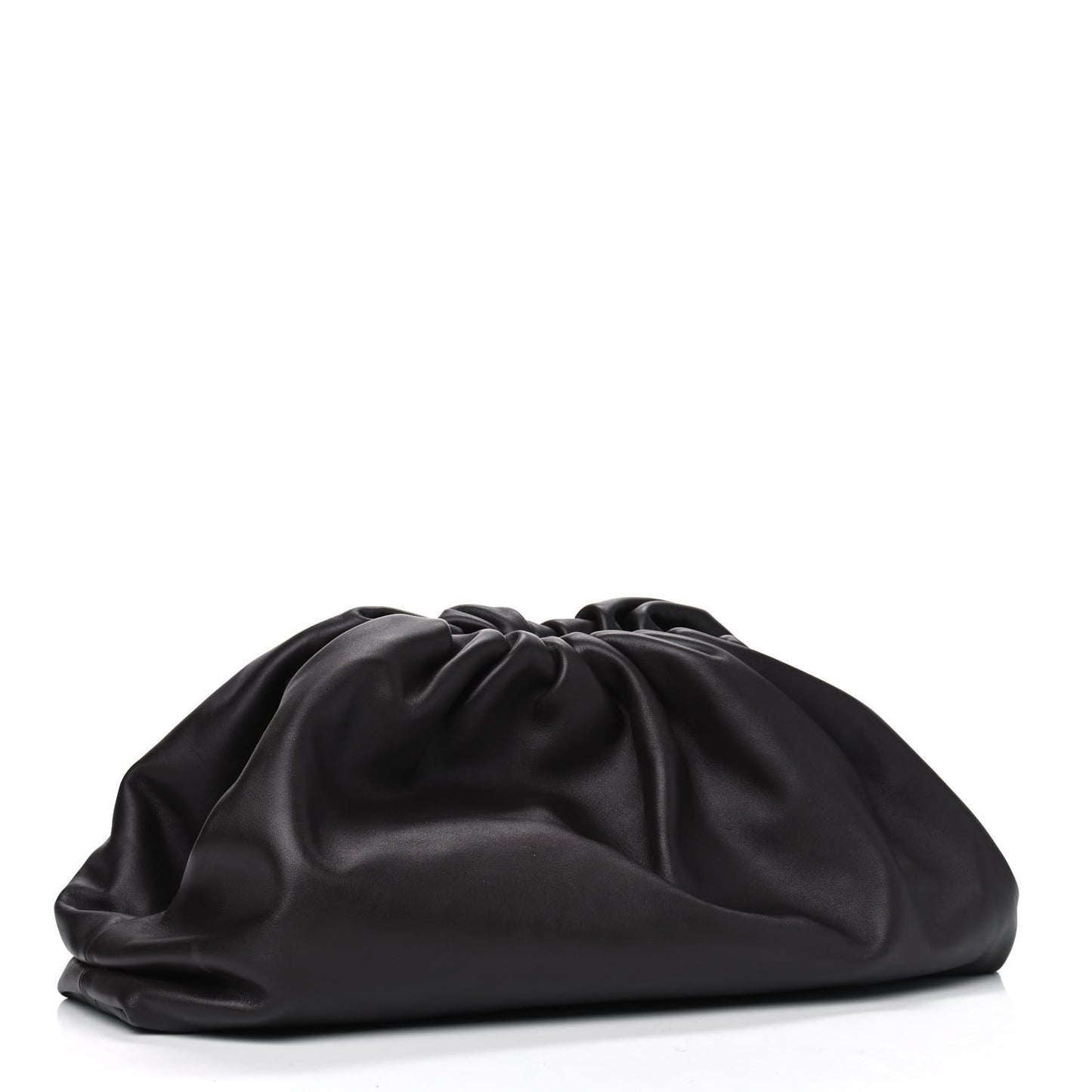 Smooth Butter Calf The Pouch Oversized Clutch Fondant