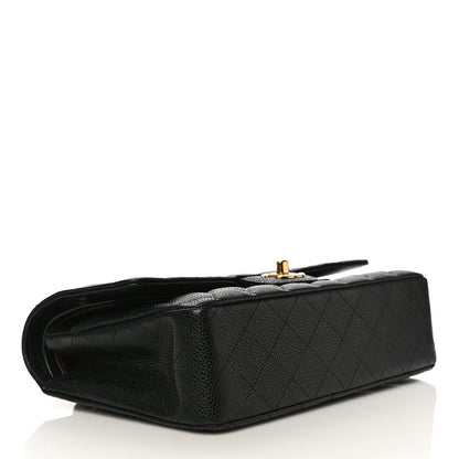 Chanel Caviar Quilted Medium Double Flap Black 4 of 11