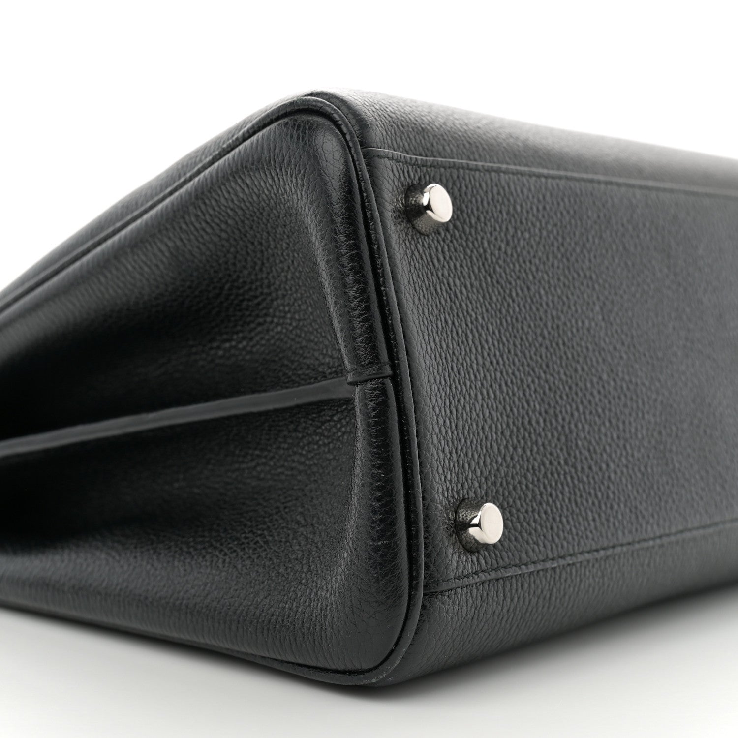 Gucci Smooth Calfskin Medium Zumi Top Handle Bag Black 9 of 10