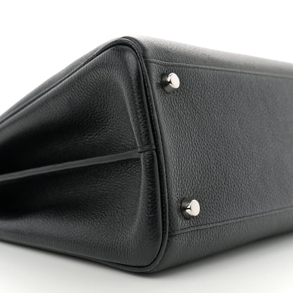 Gucci Smooth Calfskin Medium Zumi Top Handle Bag Black 9 of 10