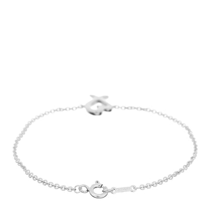 Tiffany Sterling Silver Paloma Picasso Loving Heart Bracelet 2 of 3