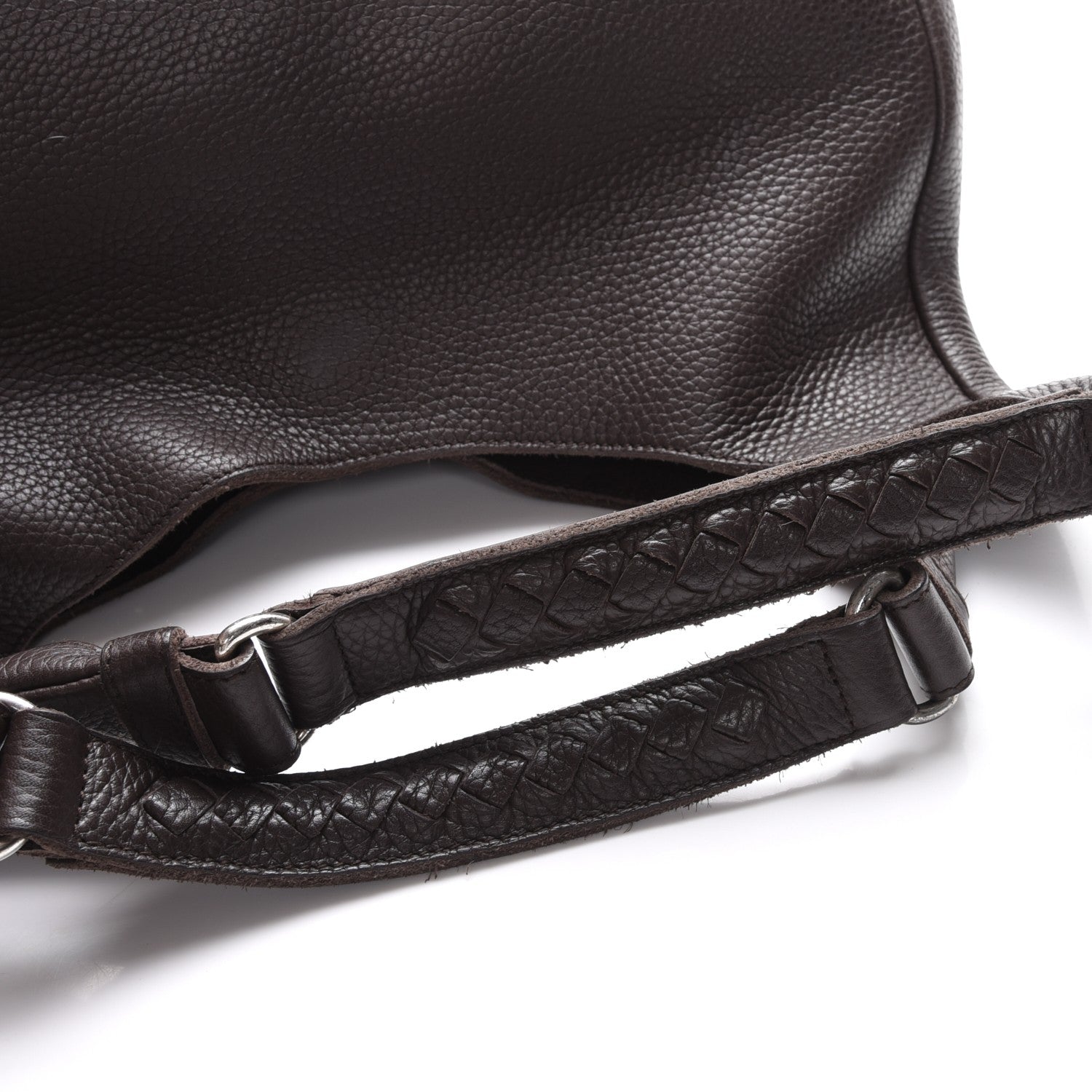 Bottega Veneta Catalano Calfskin Medium Campana Ebano 9 of 9