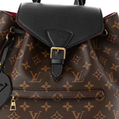 Louis Vuitton Monogram Montsouris PM Black 7 of 11