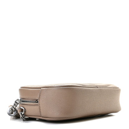 Saint Laurent Grain De Poudre Matelasse Monogram Mini Lou Camera Bag Gold Sand 3 of 10