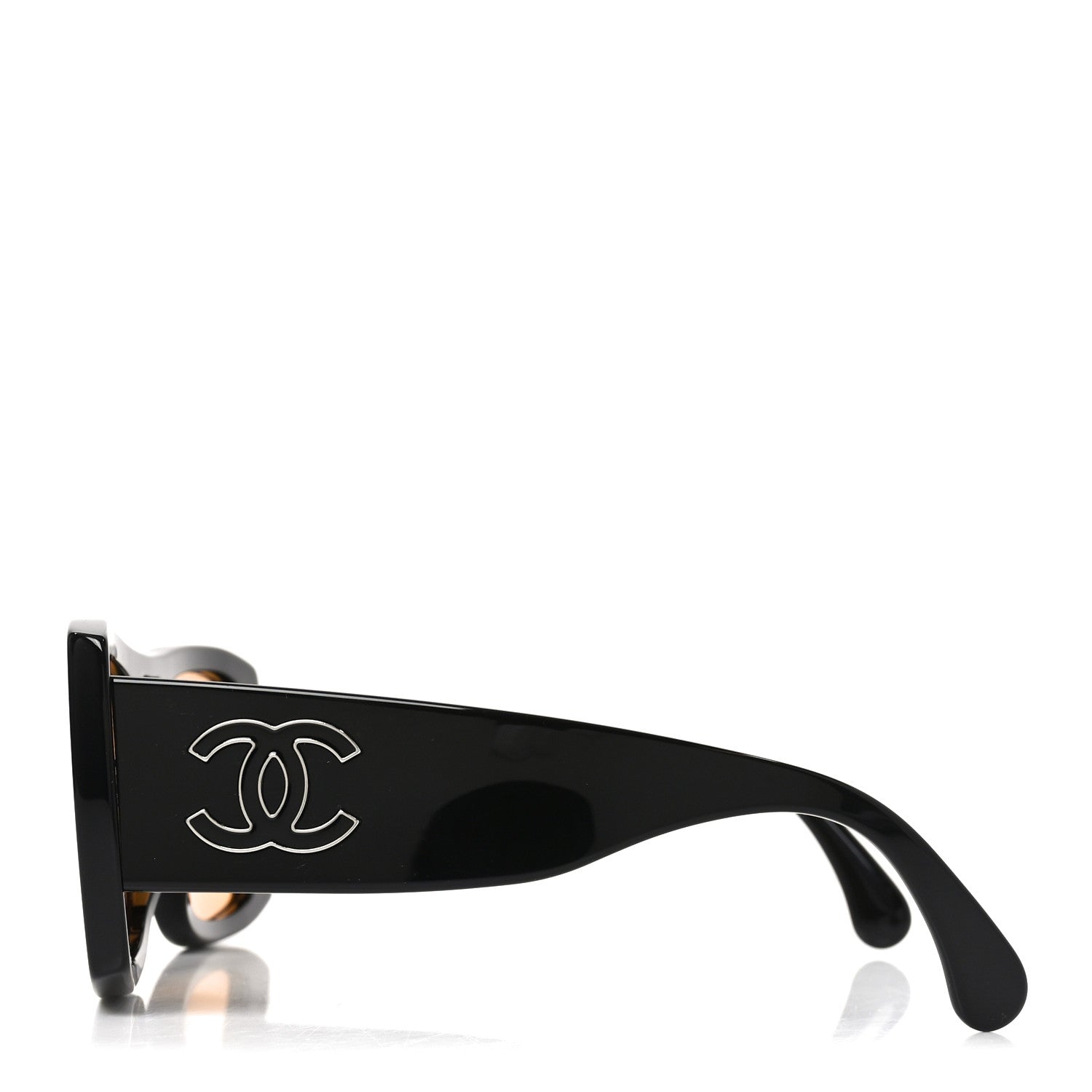 Chanel Acetate Polarized Square Sunglasses 5539-A Black 1905011