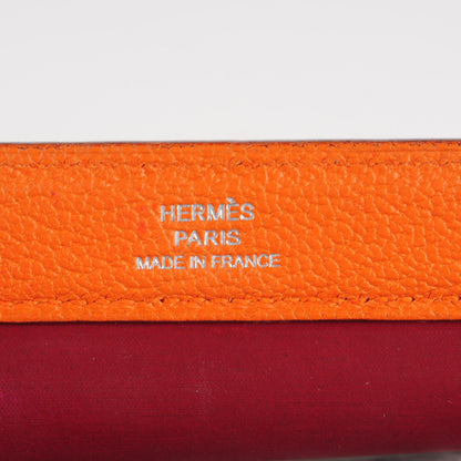 Hermes Chevre Mysore Karo GM Orange 7 of 10