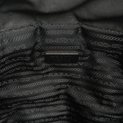 Prada Tessuto Nylon Vela Small Double Buckle Backpack Black 6 of 12