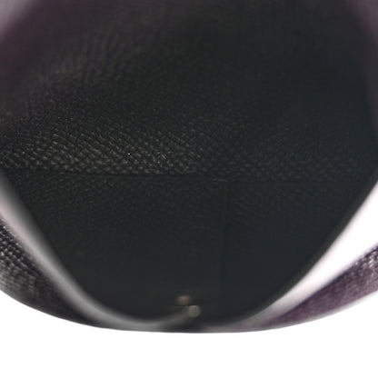 Hermes Epsom Bastia Coin Purse Raisin 6 of 8