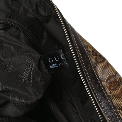 Gucci Crystal Monogram Large Duchessa Boston Dark Brown 7 of 19