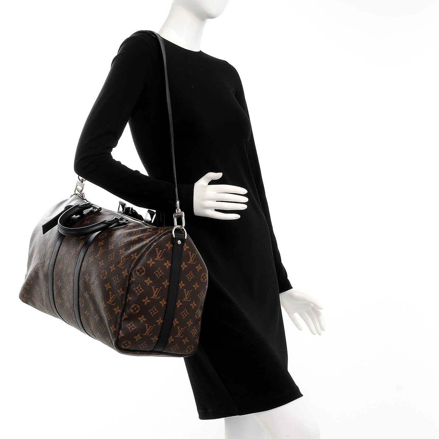 Monogram Macassar Keepall Bandouliere 45