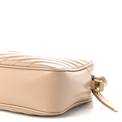 Saint Laurent Calfskin Matelasse Monogram Lou Camera Bag Dark Beige 10 of 10