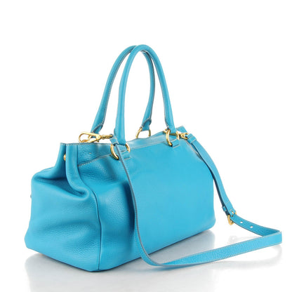Prada Vitello Daino East West Tote Voyage 3 of 9
