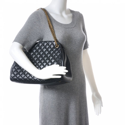 Chanel Lambskin Large Just Mademoiselle Black 2 of 10