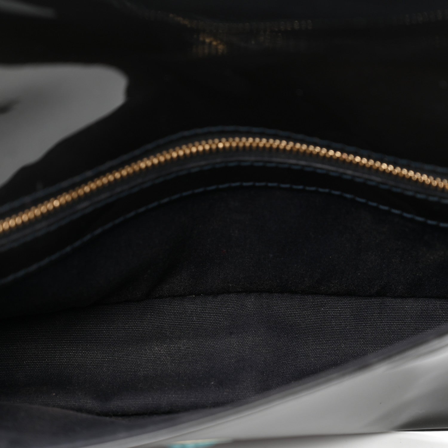 Louis Vuitton Patent Sobe Clutch Blue Infini 5 of 8