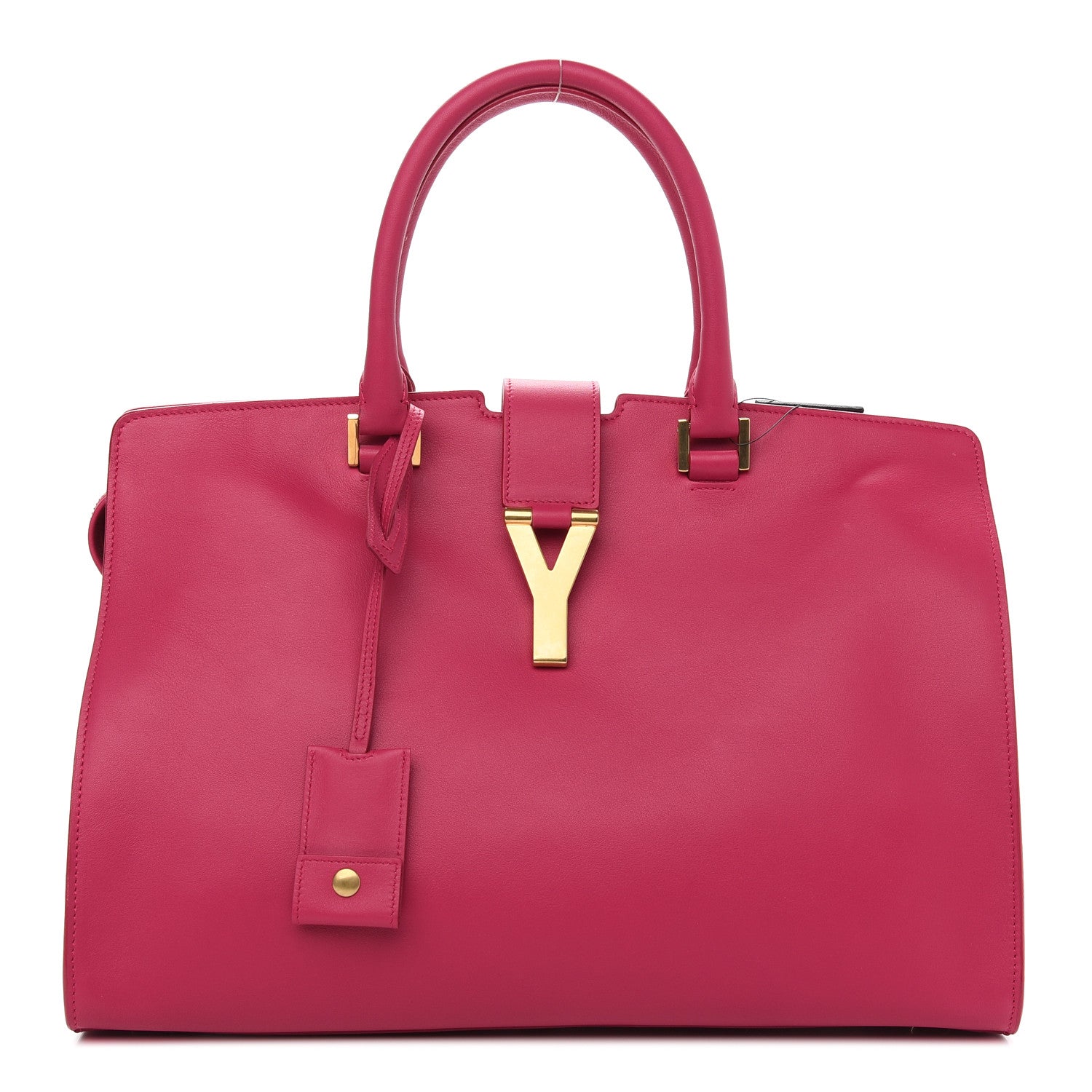Saint Laurent Calfskin Medium Classic Y Cabas Fuchsia 1 of 8