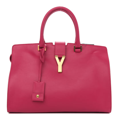 Saint Laurent Calfskin Medium Classic Y Cabas Fuchsia 1 of 8