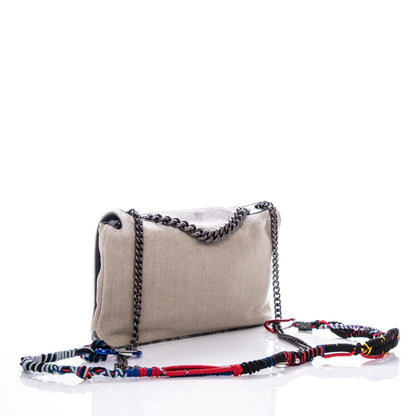 Chanel Canvas Tromp L’Oeil Graffiti Oh My Boy Flap Beige 3 of 7