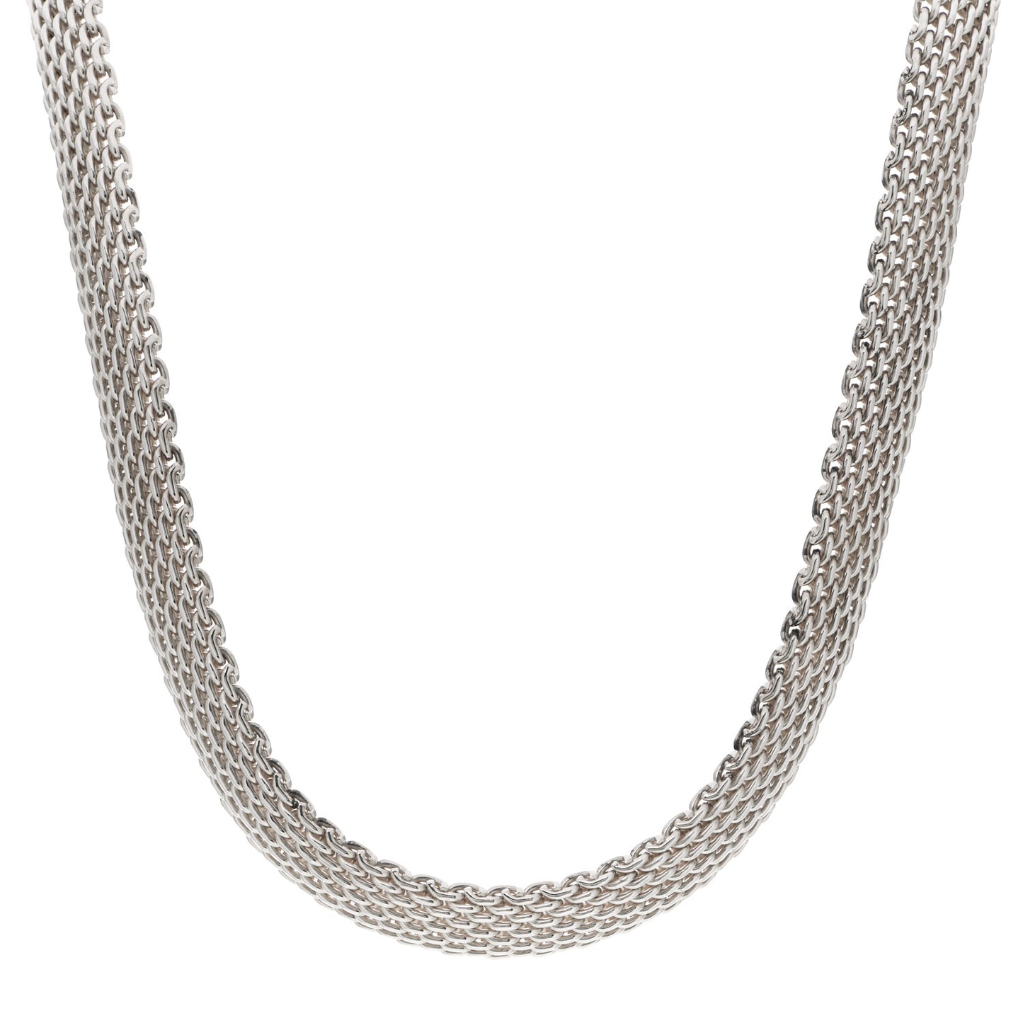 Sterling Silver Somerset Mesh Necklace
