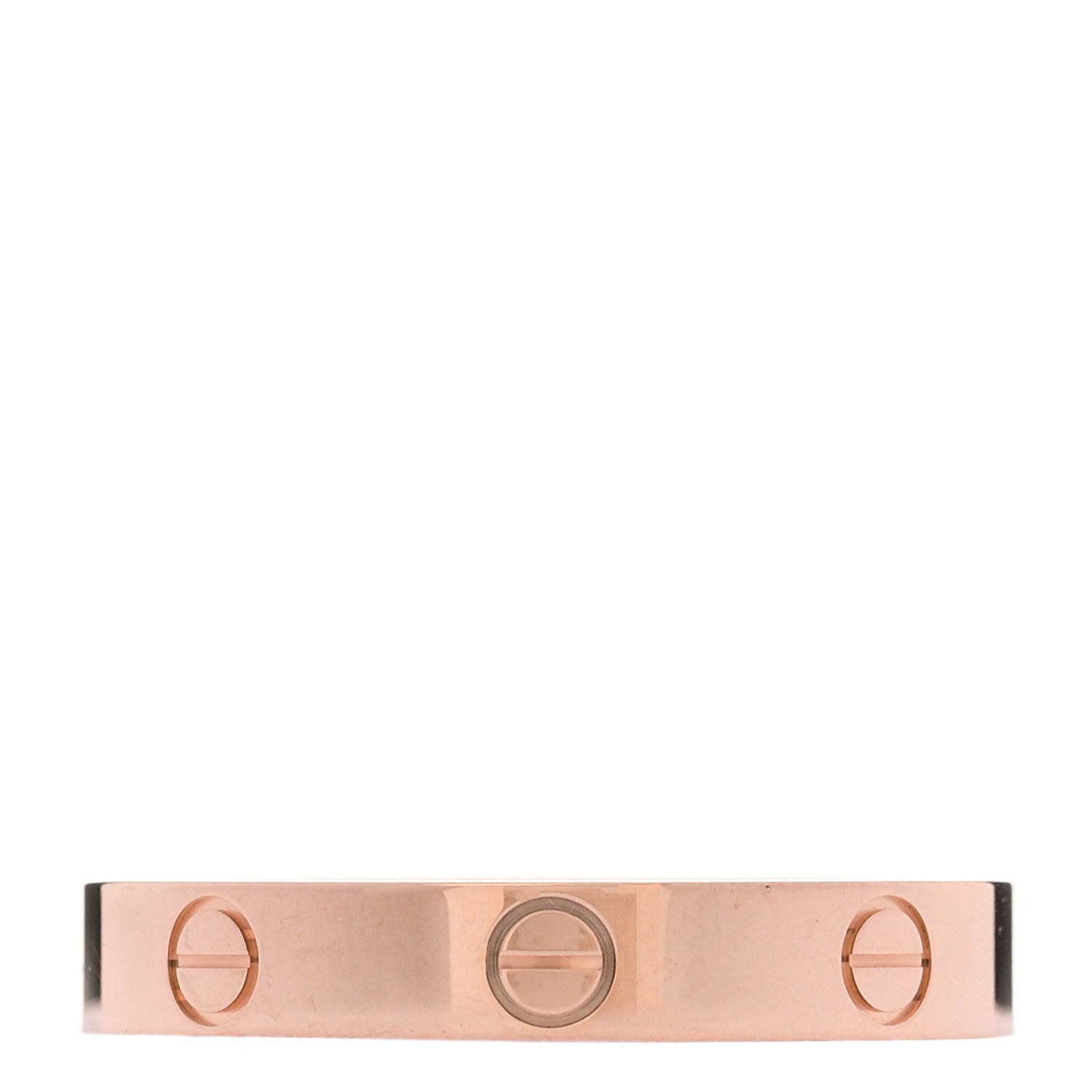 Cartier 18K Pink Gold 3.5mm LOVE Wedding Band Ring 60 9.25 3 of 5