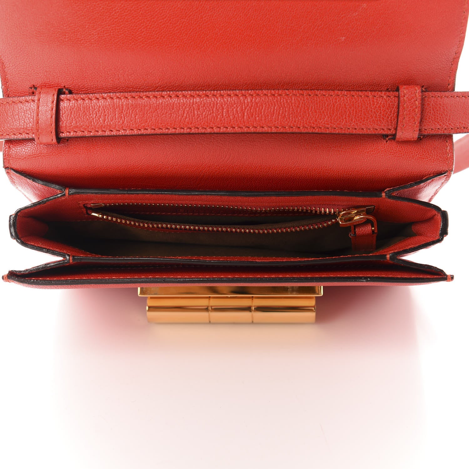 Tom Ford Goatskin Natalia Medium Shoulder Bag Red 5 of 10