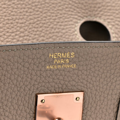 Hermes Togo Birkin 30 Gris Tourterelle 6 of 14
