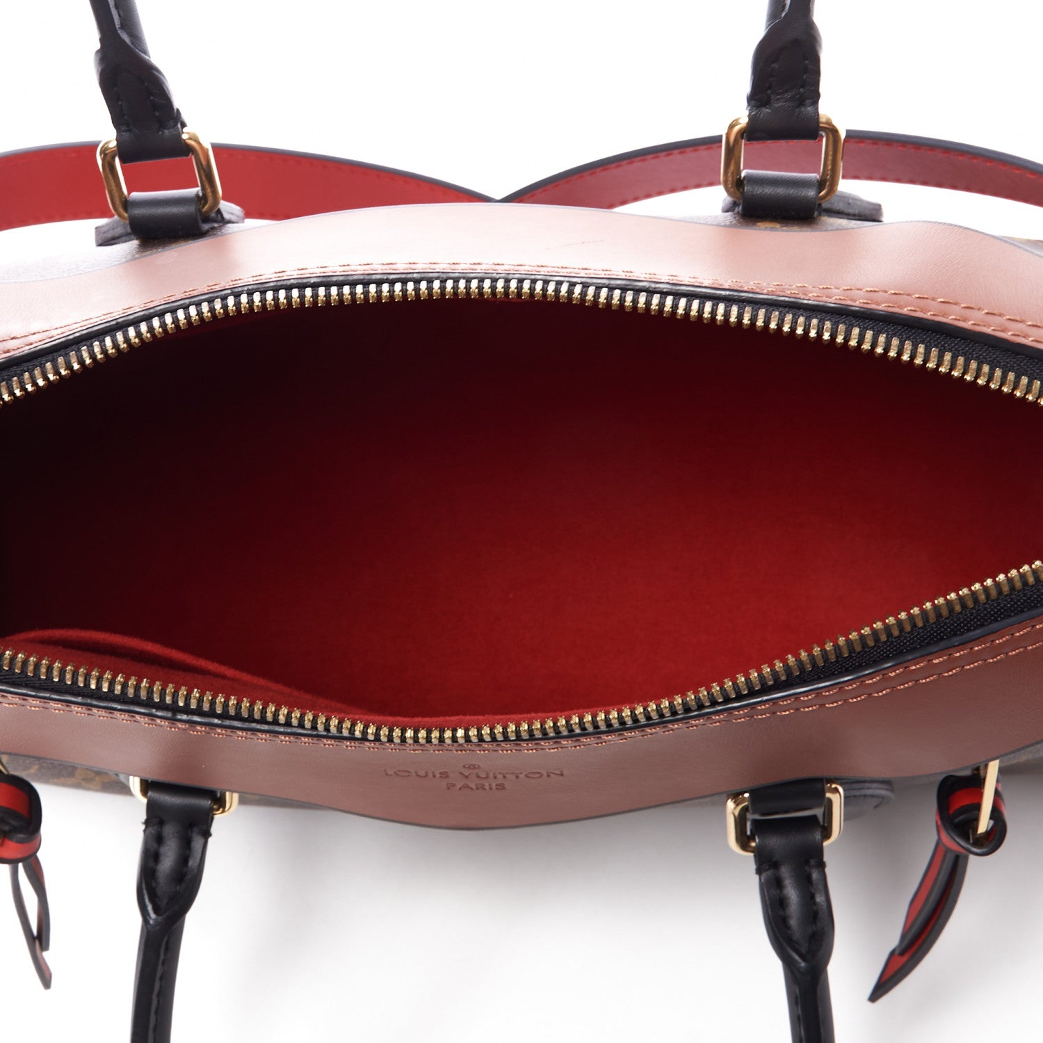 Louis Vuitton Monogram Tuileries Caramel Rouge 7 of 9