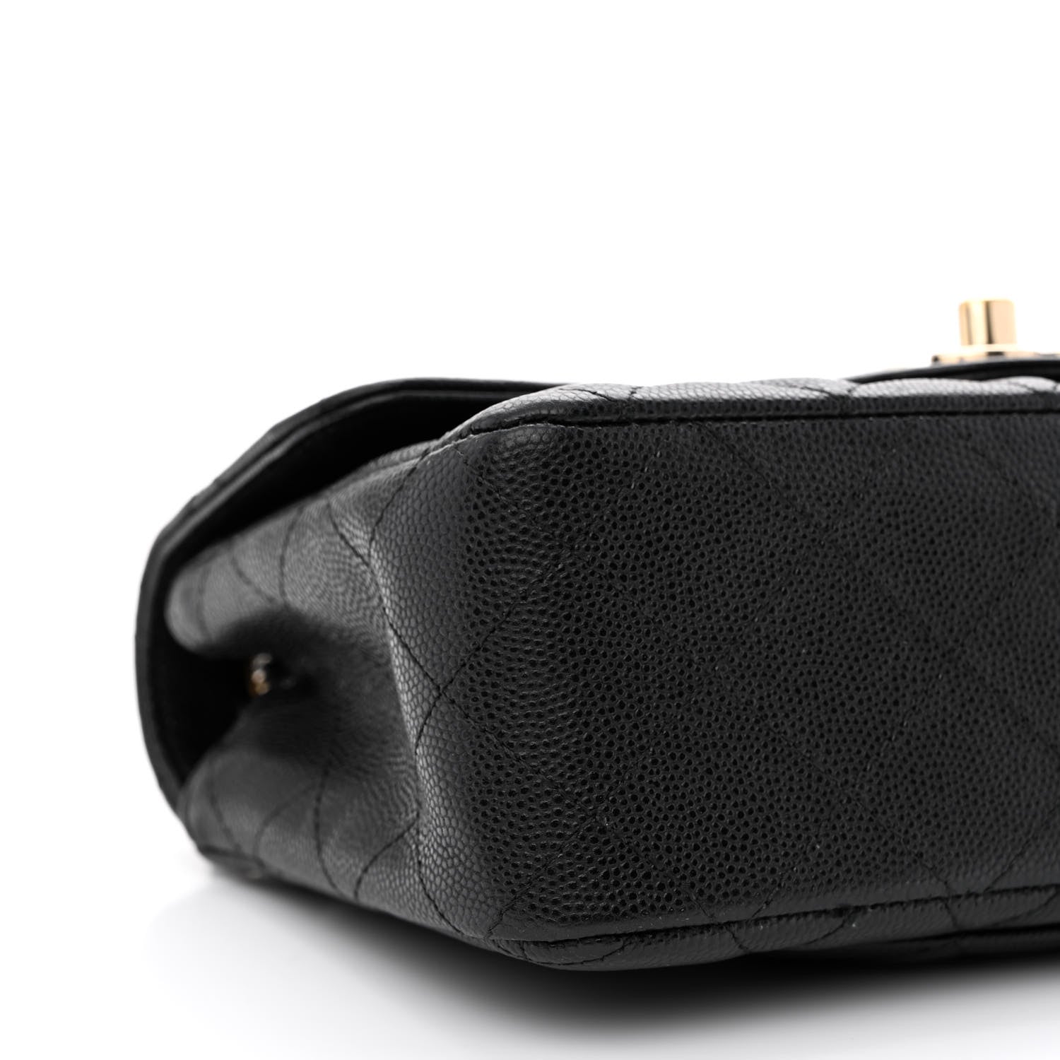 Chanel Caviar Quilted Mini Rectangular Flap Black 9 of 11