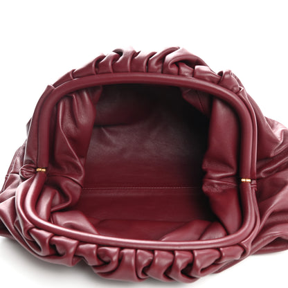 Bottega Veneta Smooth Butter Calf The Pouch Oversized Clutch Bordeaux 5 of 8