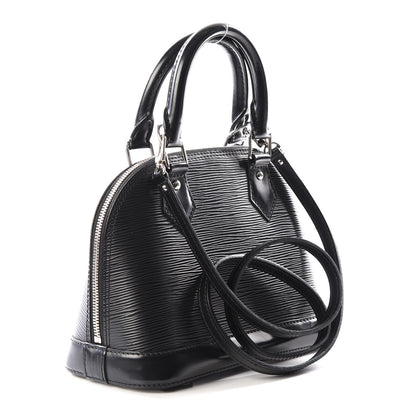 Louis Vuitton Epi Alma BB Black 2 of 12