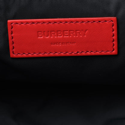 Burberry Nylon Monogram Drawstring Backpack Vermillion 5 of 8