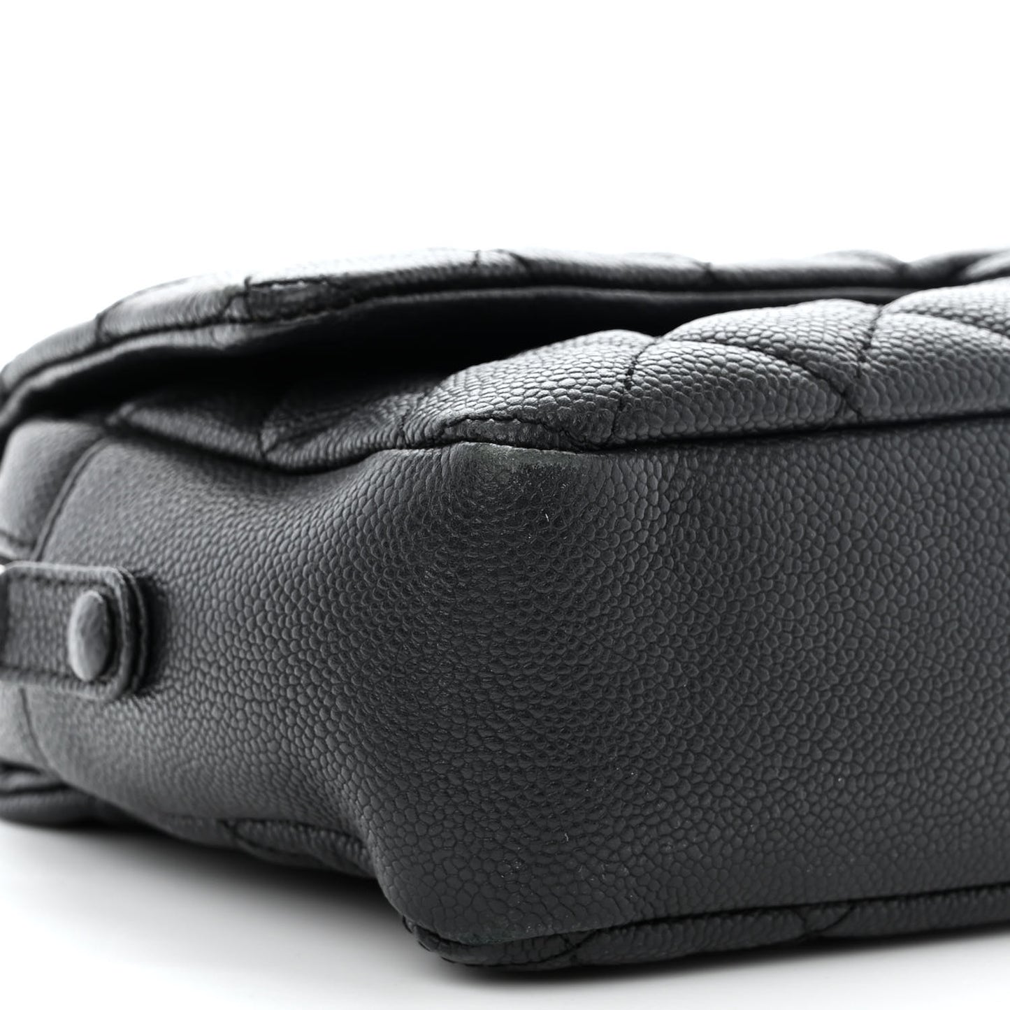 Caviar Quilted Jumbo Easy Flap Black