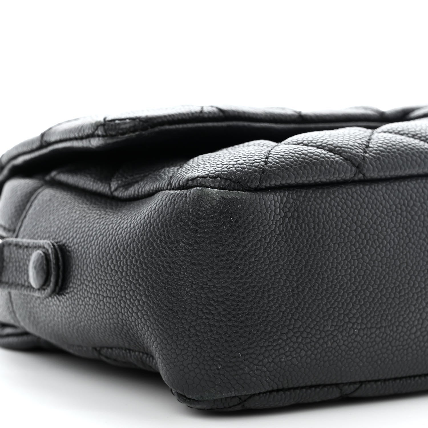 Chanel Caviar Quilted Jumbo Easy Flap Black 10 of 13