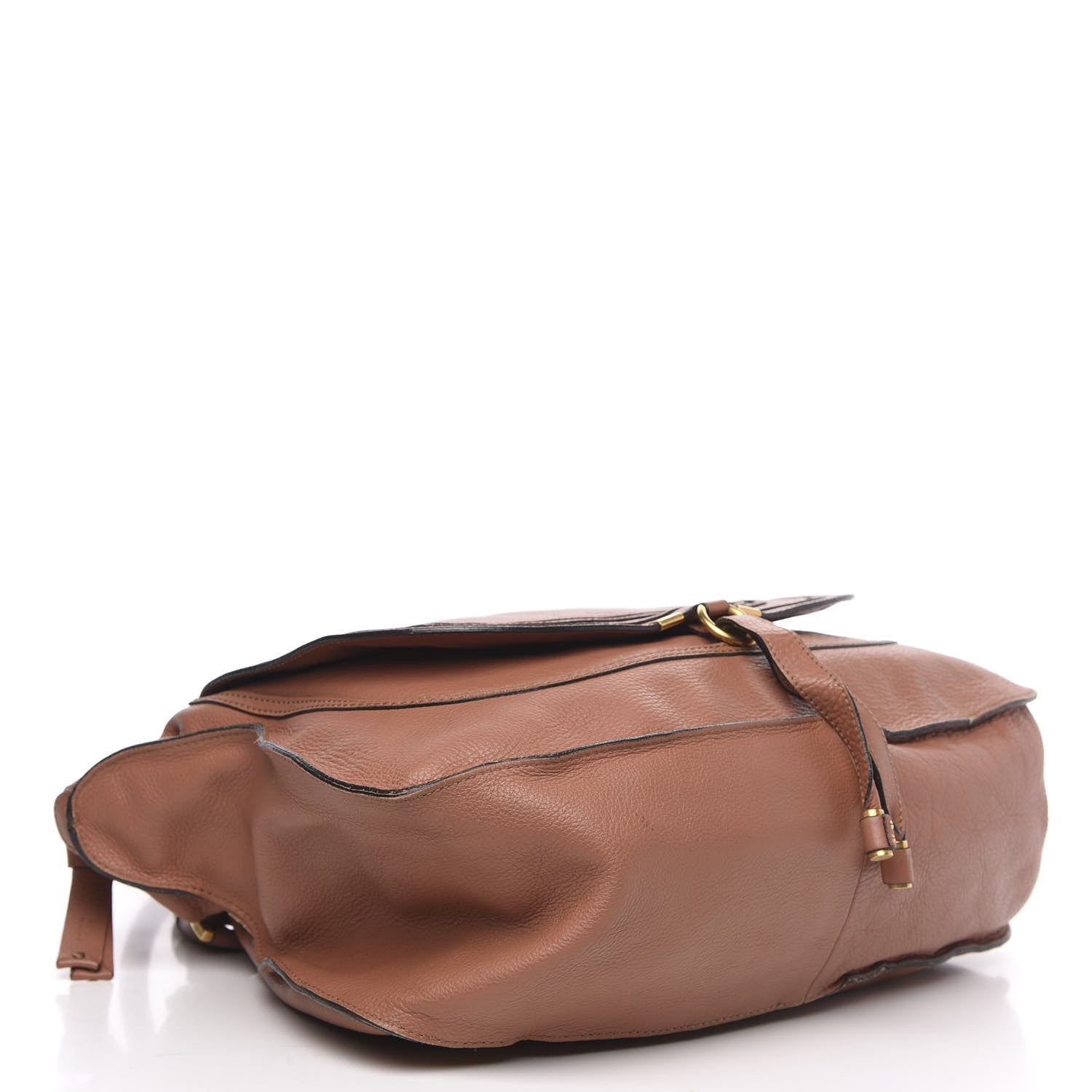 Chloe Calfskin Large Marcie Satchel Coral 4 of 17