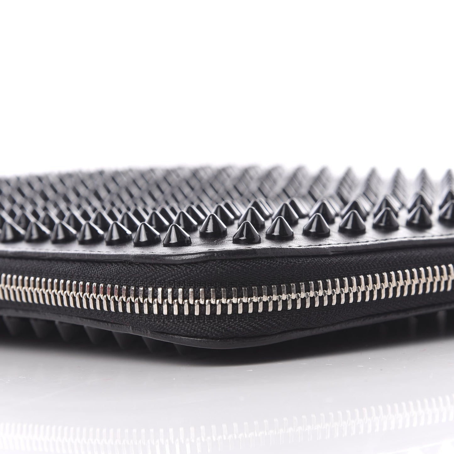 Calf Spiked Cris iPad Case Black