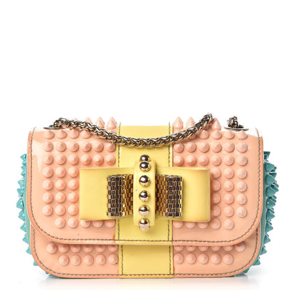 Christian Louboutin Patent Spiked Sweety Charity Crossbody Bag Multicolor 1 of 17