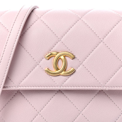 Chanel Calfskin Quilted Pearl Small About Pearls Hobo Bag Light Pink 10 of 11
