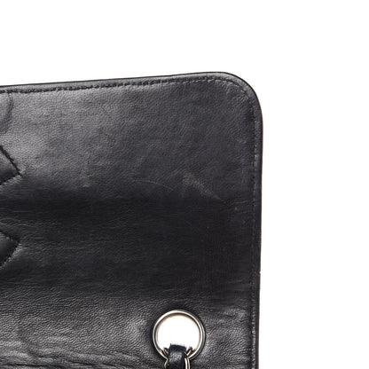Chanel Lambskin Micro Quilted Medium Single Flap Black 15 of 16