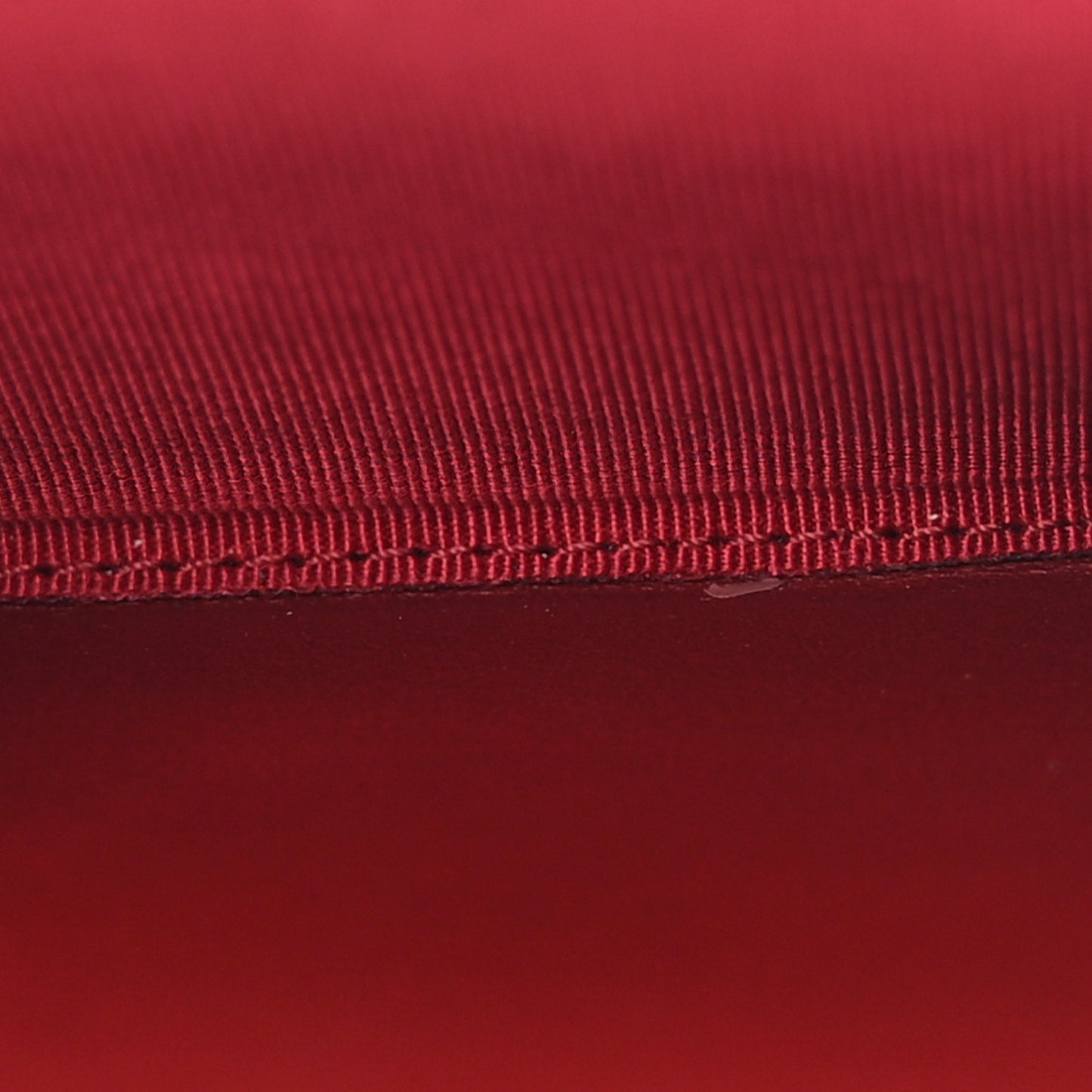 Aged Calfskin Quilted Reissue Flap Card Holder Wallet Red