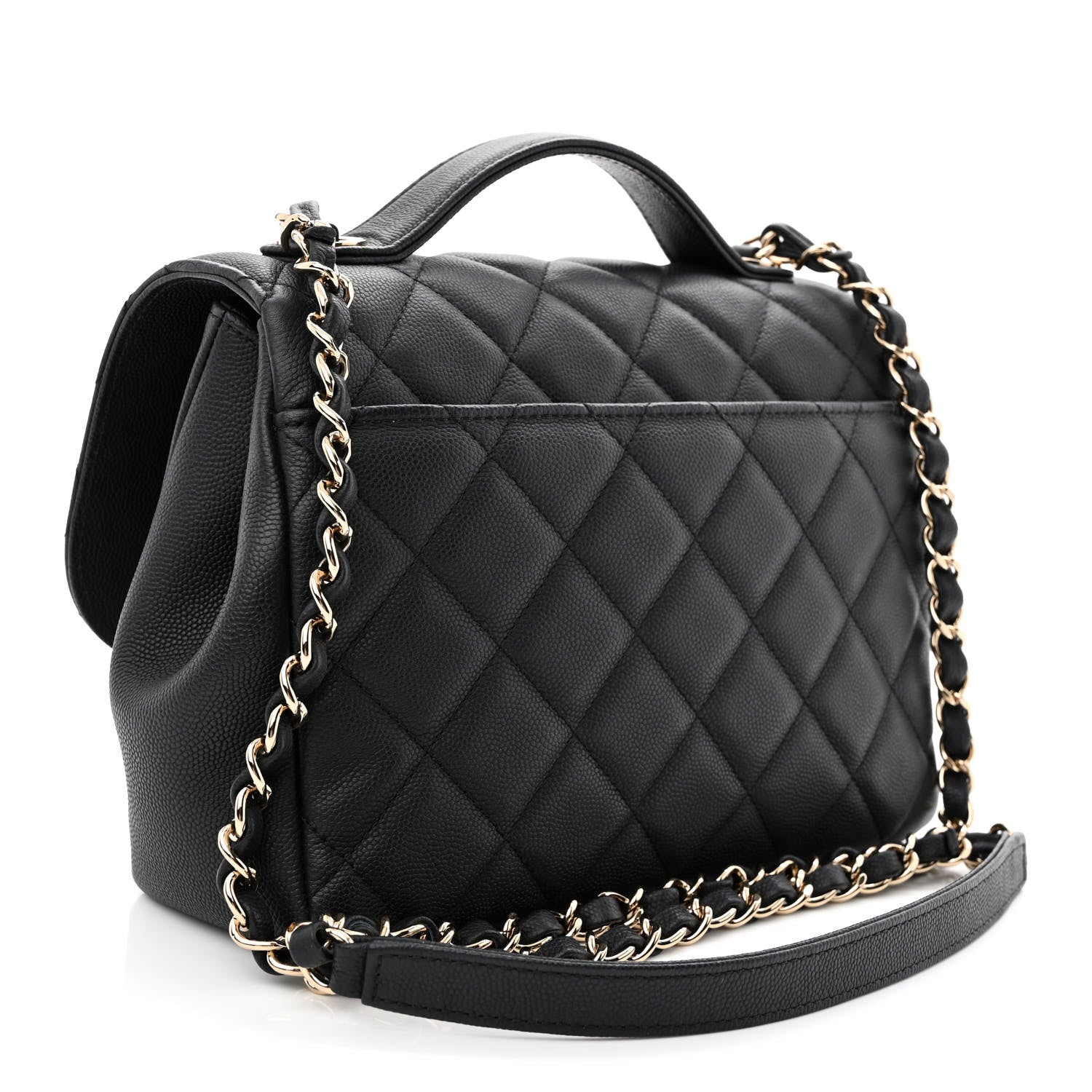 Chanel Caviar Quilted Medium Business Affinity Flap Black 3 of 10