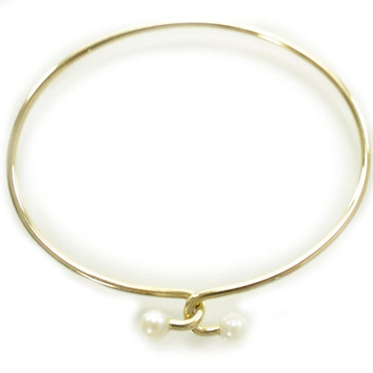 Tiffany 14k Yellow Gold Pearl Knot Bracelet 1 of 2