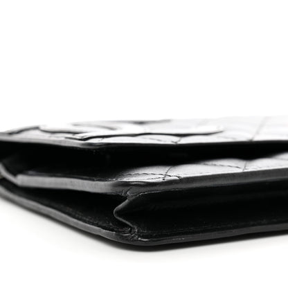 Chanel Calfskin Quilted Cambon Wallet on Chain WOC Black 10 of 15