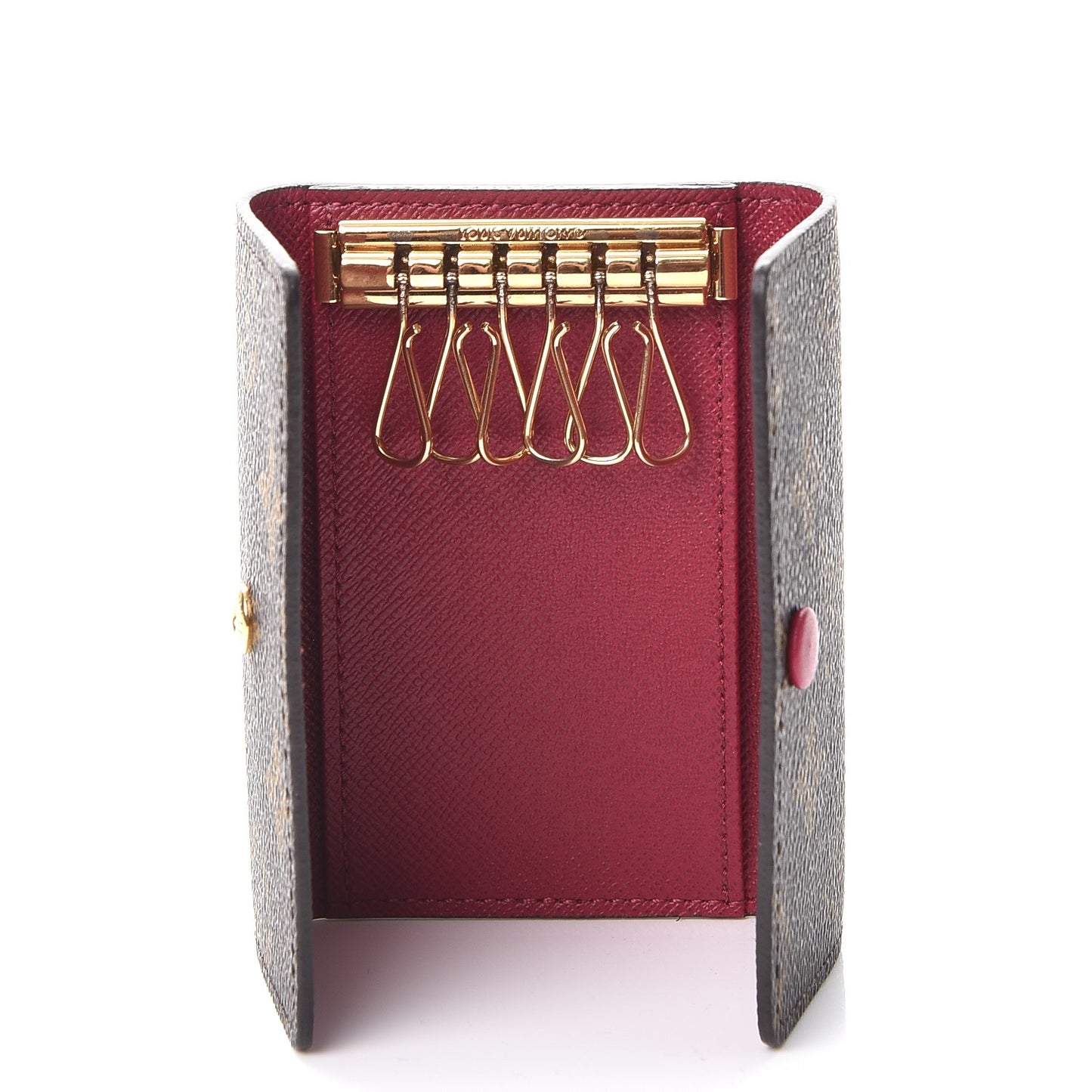 Monogram 6 Key Multicles Holder Fuchsia