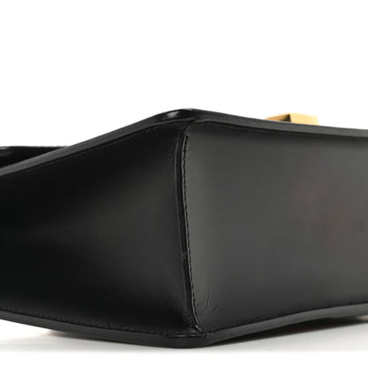 Gucci Calfskin Small Sylvie Shoulder Bag Black 9 of 10