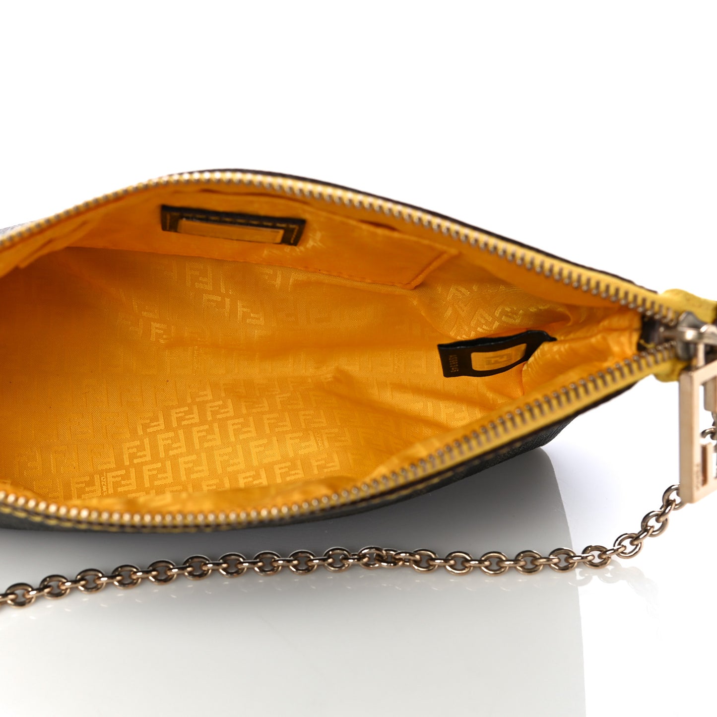Zucca Spalmati Pochette Tobacco Giallo