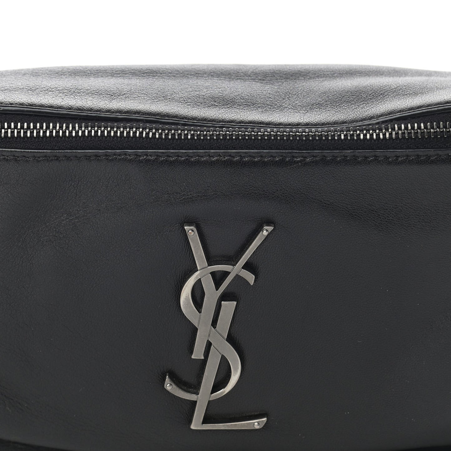 Calfskin Monogram Belt Bag Black