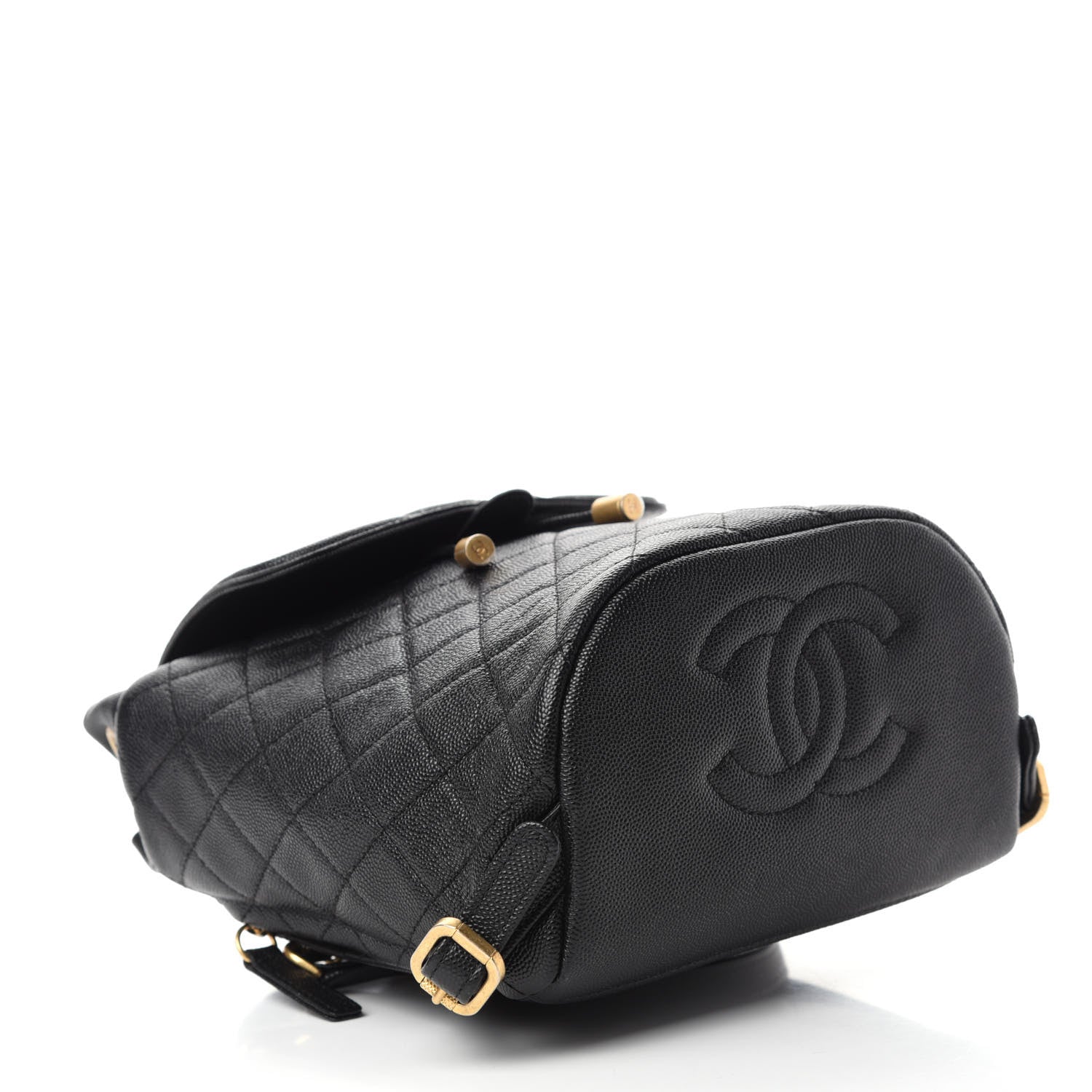 Chanel Caviar Quilted Small Filigree Backpack Black 4 of 10