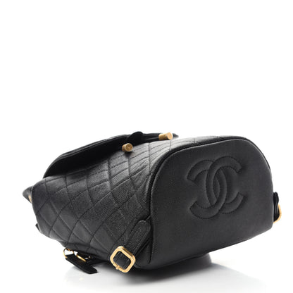 Chanel Caviar Quilted Small Filigree Backpack Black 4 of 10
