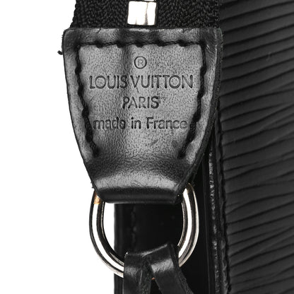 Louis Vuitton Epi Pochette Accessories 24 Black 6 of 8