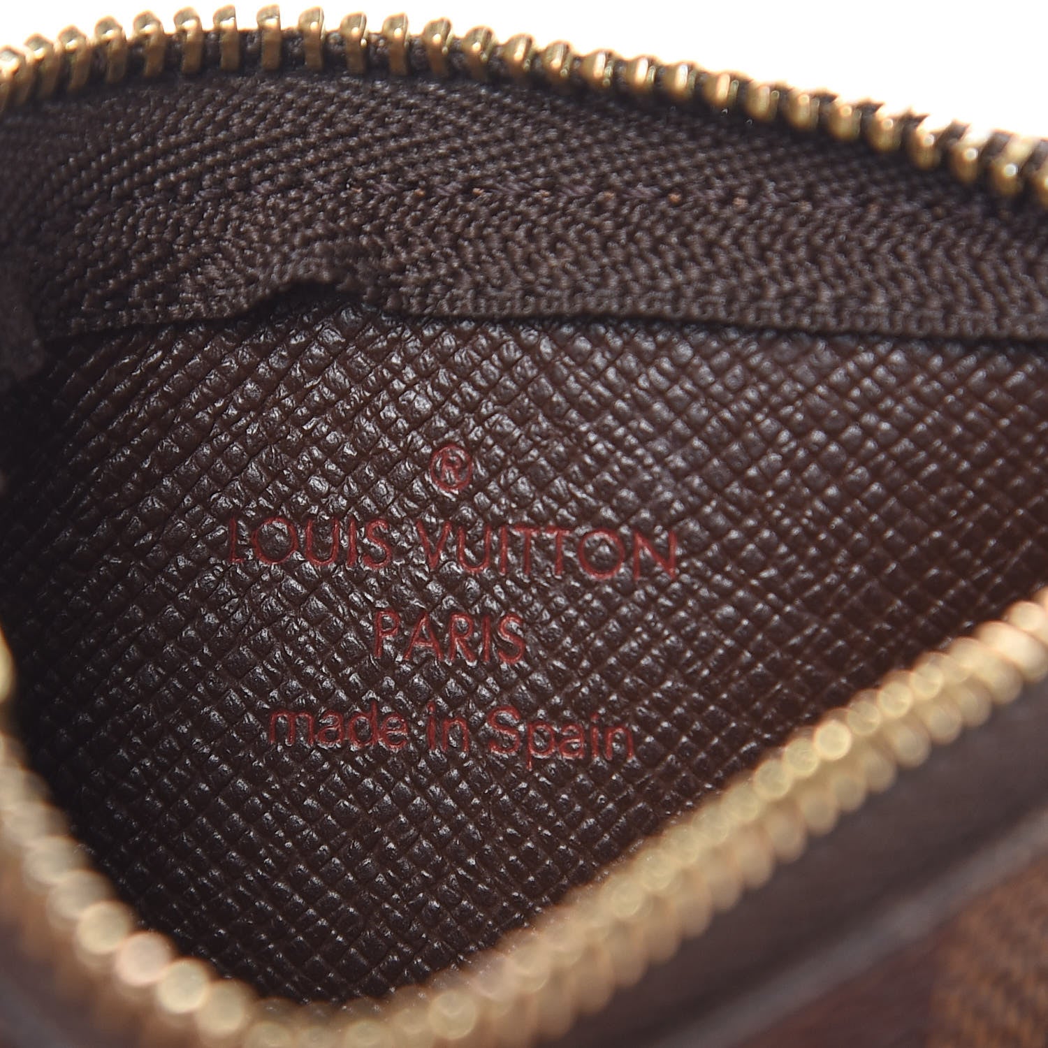 Louis Vuitton Damier Ebene Key Pouch 6 of 8