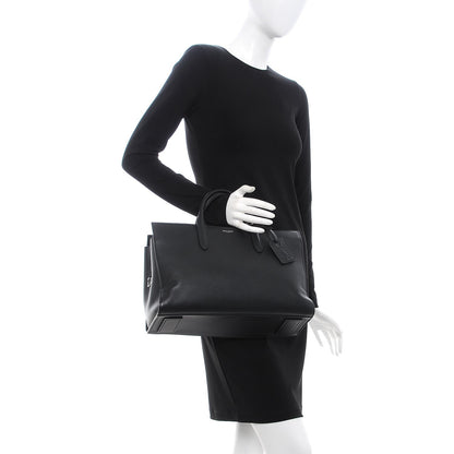 Saint Laurent Calfskin Large Jane Tote Bag Black 2 of 8
